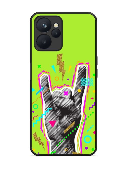 Neon Rock Glossy Soft Edge Case for Realme 9I (5G) Chachhi