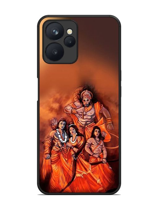 Sita Ram Glossy Soft Edge Case for Realme 9I (5G) Chachhi