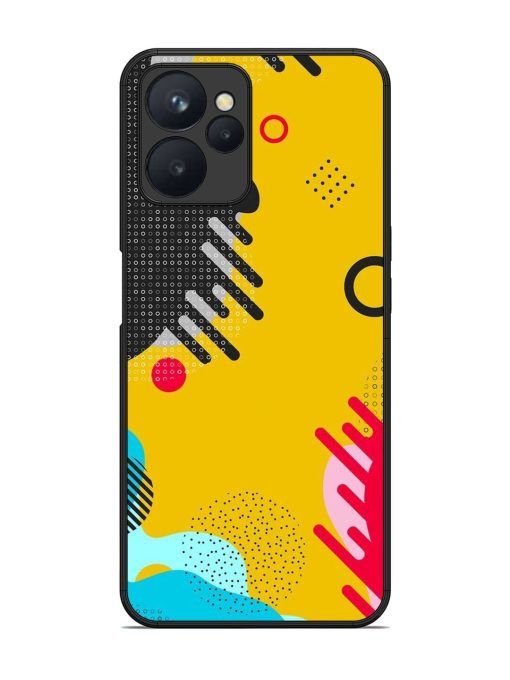 Neon Pop Glossy Soft Edge Case for Realme 9I (5G) Chachhi