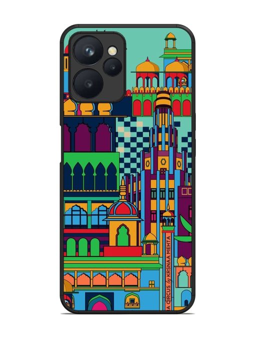 Indian Tapestry Glossy Soft Edge Case for Realme 9I (5G) Chachhi