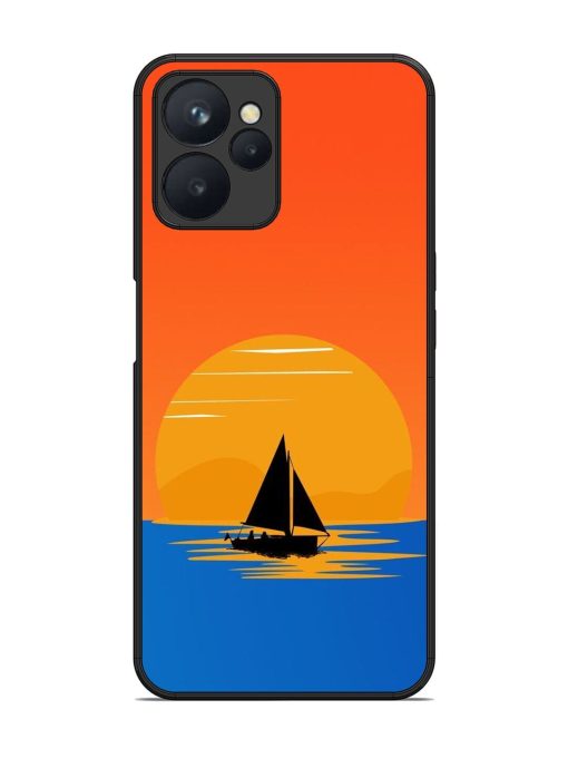 Sunset Sail Glossy Soft Edge Case for Realme 9I (5G) Chachhi