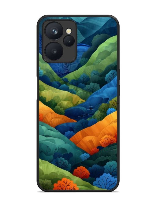 Serene Summits Glossy Soft Edge Case for Realme 9I (5G) Chachhi