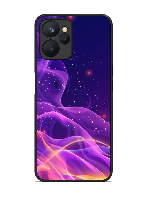 Cosmic Currents Glossy Soft Edge Case for Realme 9I (5G) Chachhi