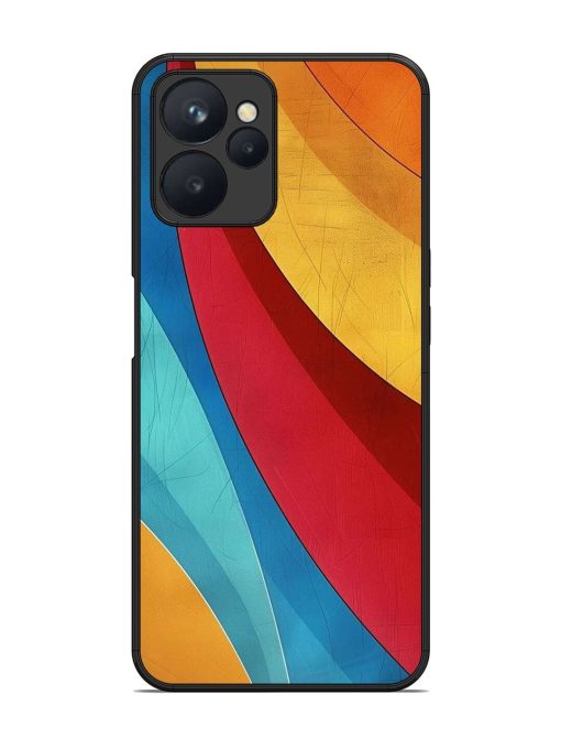 Curving Canvas Glossy Soft Edge Case for Realme 9I (5G) Chachhi