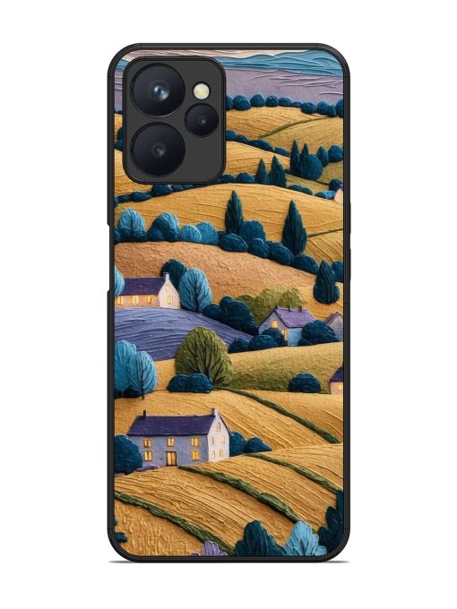 Rolling Hilltop Haven Glossy Soft Edge Case for Realme 9I (5G) Chachhi