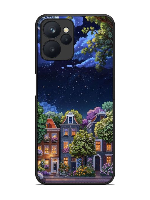 Moonlit Streets Glossy Soft Edge Case for Realme 9I (5G) Chachhi