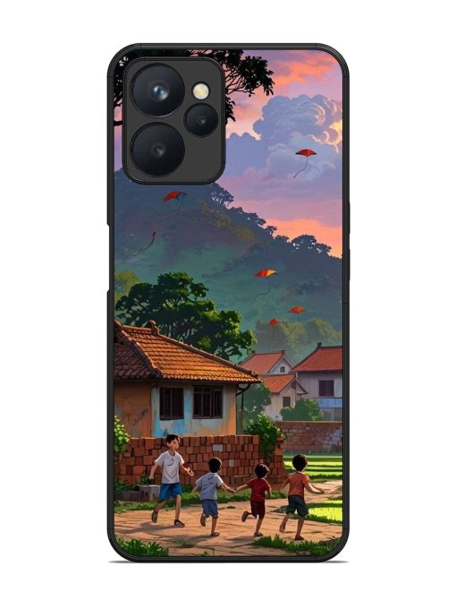 Sunset Play Glossy Soft Edge Case for Realme 9I (5G) Chachhi