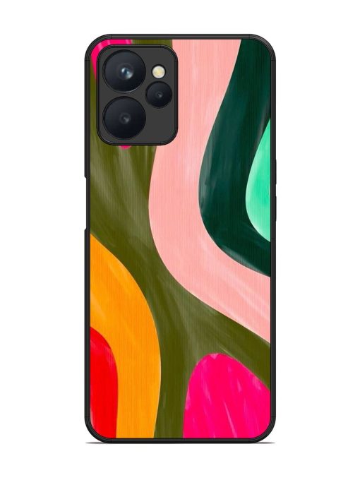 Wavy Wonder Glossy Soft Edge Case for Realme 9I (5G) Chachhi