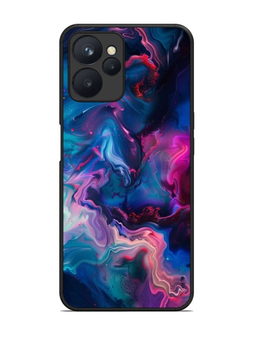 Cosmic Swirl Glossy Soft Edge Case for Realme 9I (5G) Chachhi