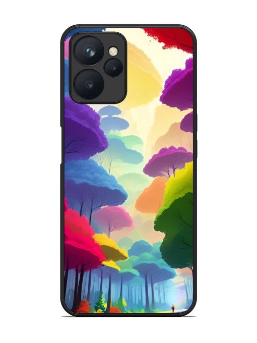 Rainbow Road Glossy Soft Edge Case for Realme 9I (5G) Chachhi