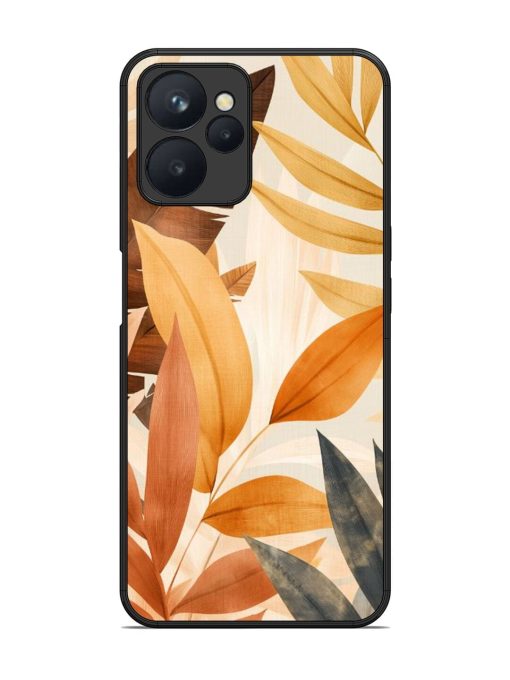 Earthy Elegance Glossy Soft Edge Case for Realme 9I (5G) Chachhi