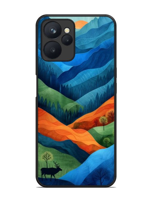 Layers Of The Land Glossy Soft Edge Case for Realme 9I (5G) Chachhi