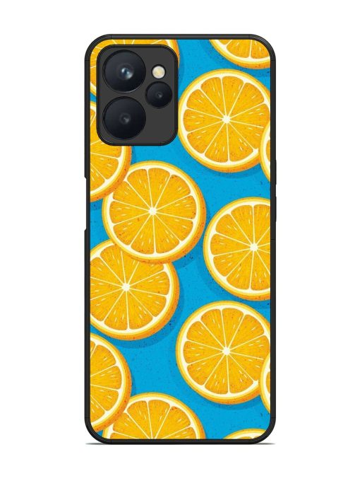 Citrus Symphony Glossy Soft Edge Case for Realme 9I (5G) Chachhi