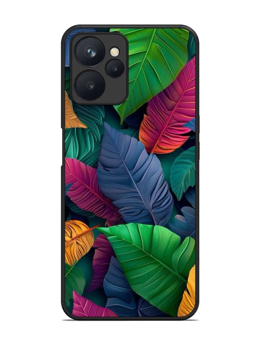 Tropical Tapestry Glossy Soft Edge Case for Realme 9I (5G) Chachhi