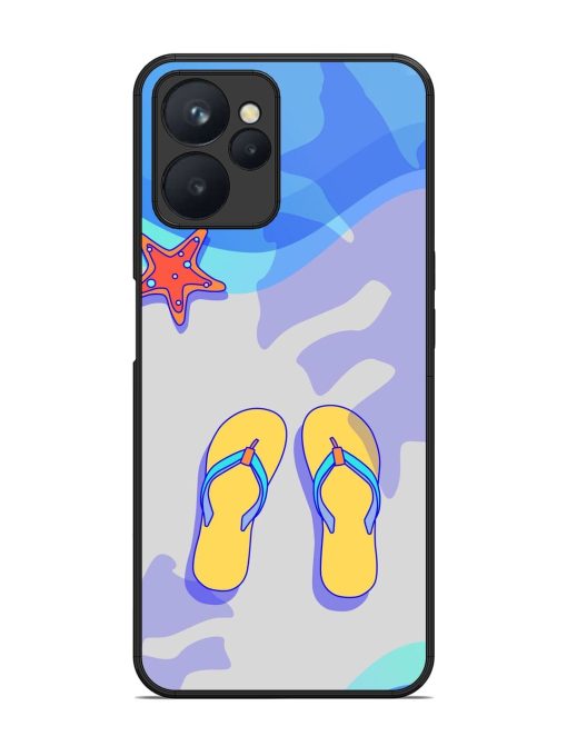 Sandy Toes And Salty Seas Glossy Soft Edge Case for Realme 9I (5G) Chachhi