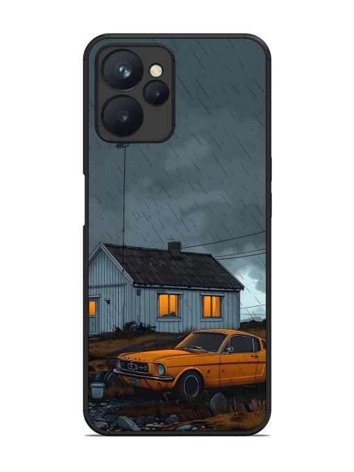 Rainy Day Retreat Glossy Soft Edge Case for Realme 9I (5G) Chachhi