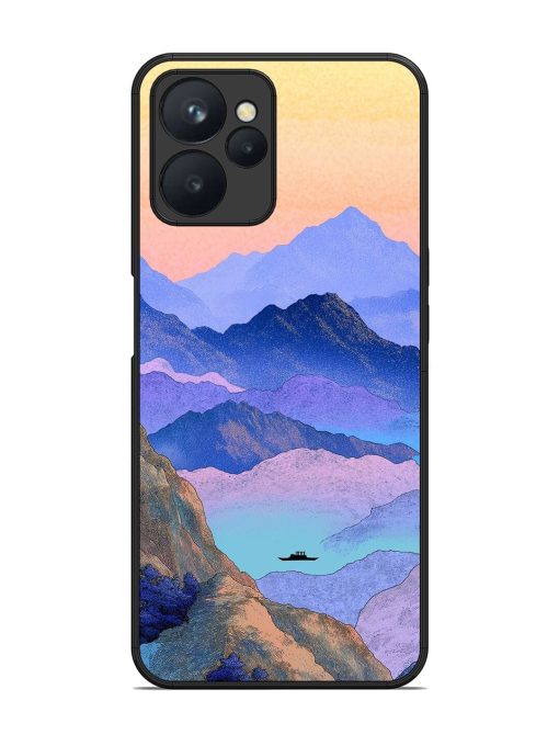 Mountain Mist Glossy Soft Edge Case for Realme 9I (5G) Chachhi