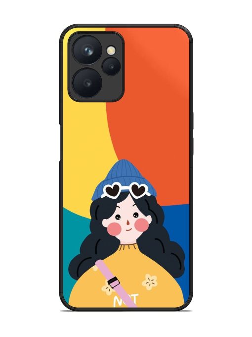 Colorful Vibes Glossy Soft Edge Case for Realme 9I (5G) Chachhi