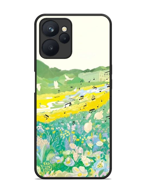 Melody In Bloom Glossy Soft Edge Case for Realme 9I (5G) Chachhi