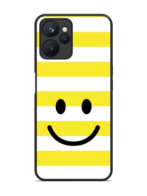 Smiling Stripes Glossy Soft Edge Case for Realme 9I (5G) Chachhi