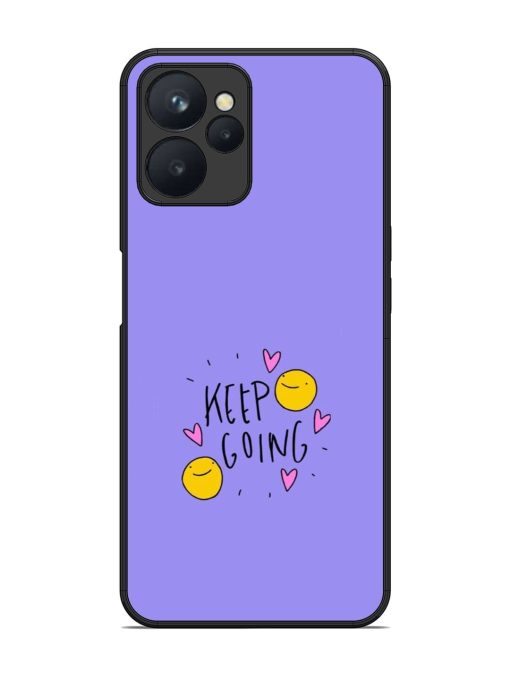 Smiling Through It All Glossy Soft Edge Case for Realme 9I (5G) Chachhi