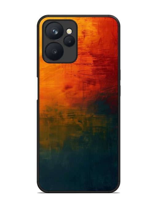 Golden Hour Canvas Glossy Soft Edge Case for Realme 9I (5G) Chachhi