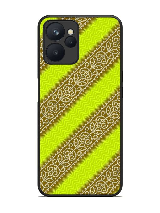 Golden Bandana Bliss Glossy Soft Edge Case for Realme 9I (5G) Chachhi