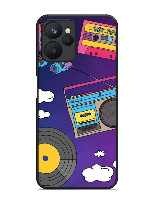 Retro Vibes Glossy Soft Edge Case for Realme 9I (5G) Chachhi