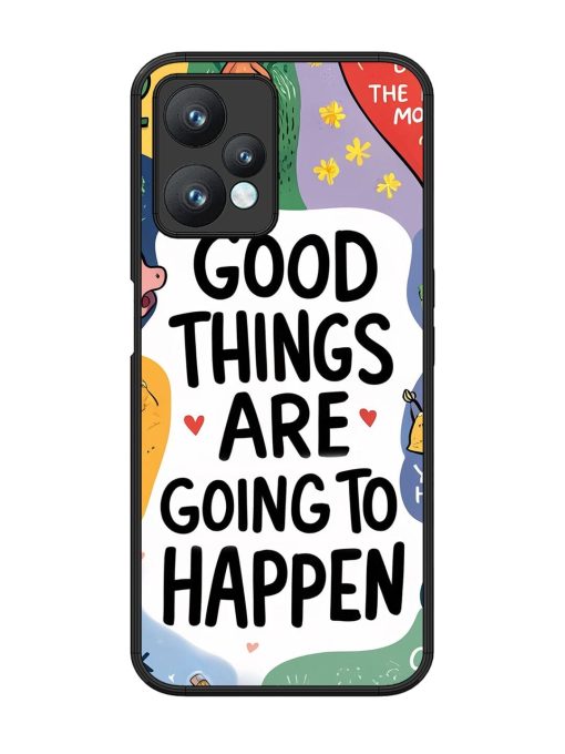 Uplifting Scribbles Glossy Soft Edge Case for Realme 9 Pro (5G) Chachhi