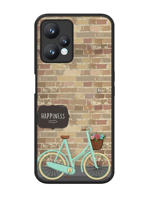 Pedaling Towards Happiness Glossy Soft Edge Case for Realme 9 Pro (5G) Chachhi