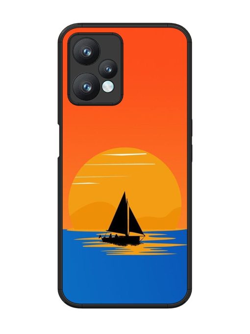 Sunset Sail Glossy Soft Edge Case for Realme 9 Pro (5G) Chachhi