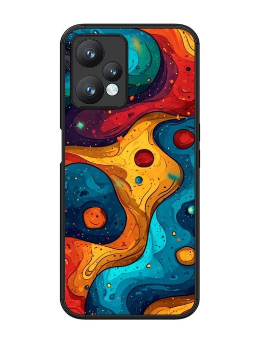 Cosmic Swirl Glossy Soft Edge Case for Realme 9 Pro (5G) Chachhi