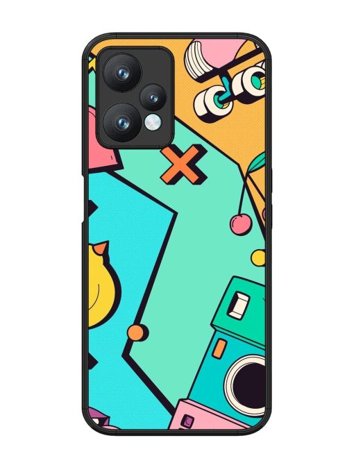 Retro Remix Glossy Soft Edge Case for Realme 9 Pro (5G) Chachhi