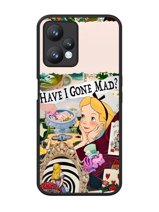 Mad Hatter'S Collage Glossy Soft Edge Case for Realme 9 Pro (5G) Chachhi