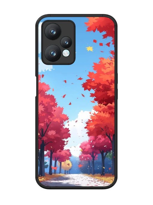 Autumn'S Embrace Glossy Soft Edge Case for Realme 9 Pro (5G) Chachhi