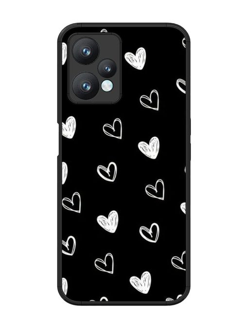 Scattered Hearts Glossy Soft Edge Case for Realme 9 Pro (5G) Chachhi