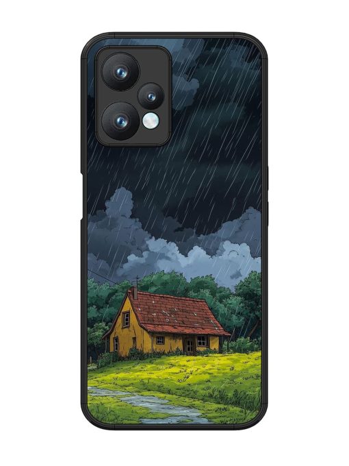 Rainy Day Retreat Glossy Soft Edge Case for Realme 9 Pro (5G) Chachhi