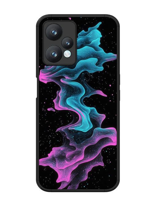 Cosmic Currents Glossy Soft Edge Case for Realme 9 Pro (5G) Chachhi