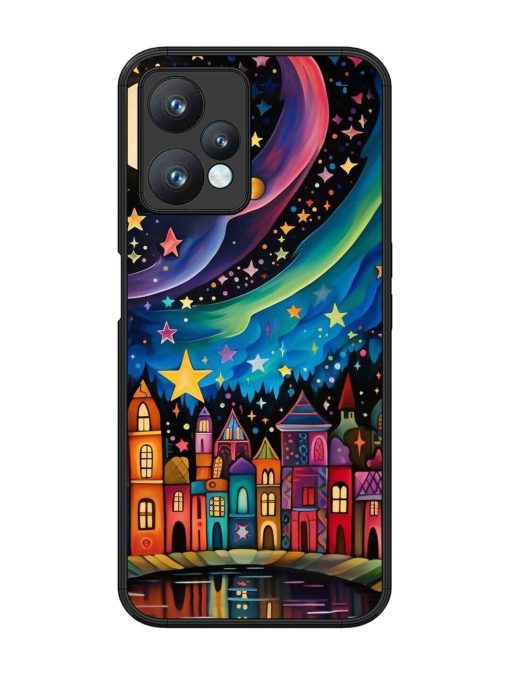 Starlit Village Glossy Soft Edge Case for Realme 9 Pro (5G) Chachhi