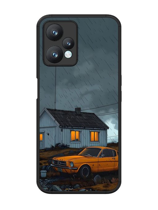 Rainy Day Retreat Glossy Soft Edge Case for Realme 9 Pro (5G) Chachhi