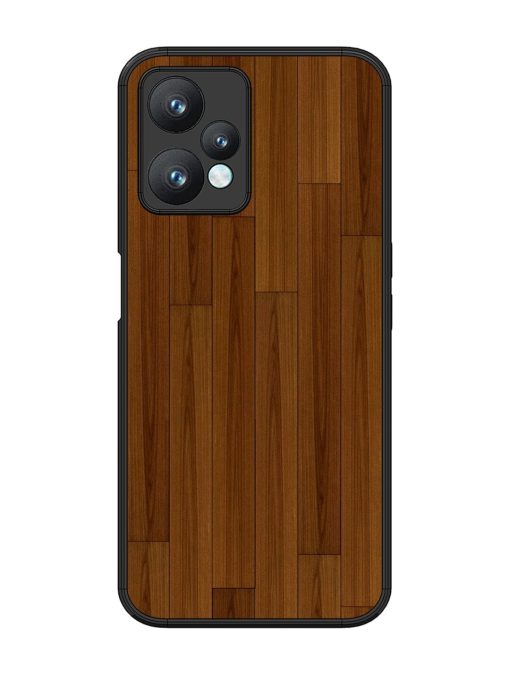 Warm Woodgrain Glossy Soft Edge Case for Realme 9 Pro (5G) Chachhi