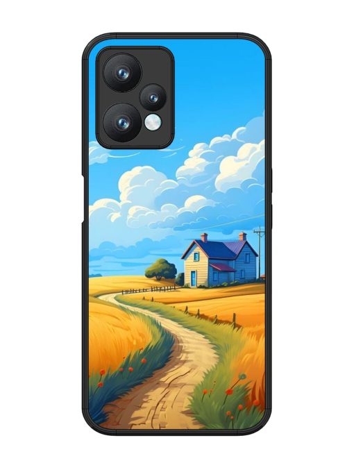 Countryside Cottage Glossy Soft Edge Case for Realme 9 Pro (5G) Chachhi