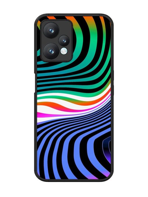 Psychedelic Waves Glossy Soft Edge Case for Realme 9 Pro (5G) Chachhi