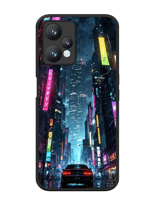 Neon Nightscape Glossy Soft Edge Case for Realme 9 Pro (5G) Chachhi