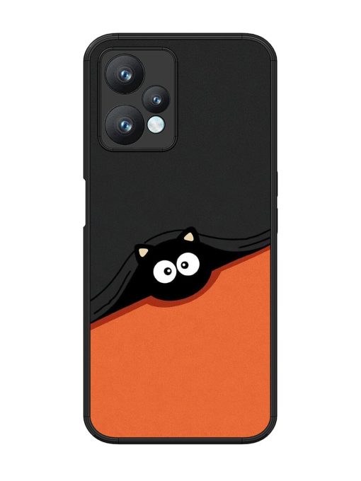 Peek-A-Boo Kitty Glossy Soft Edge Case for Realme 9 Pro (5G) Chachhi