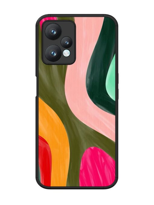 Wavy Wonderland Glossy Soft Edge Case for Realme 9 Pro (5G) Chachhi