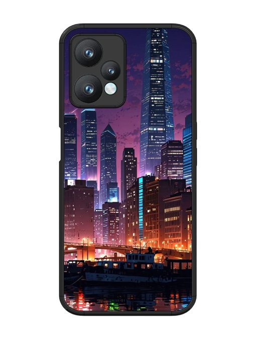 Neon Nightscape Glossy Soft Edge Case for Realme 9 Pro (5G) Chachhi