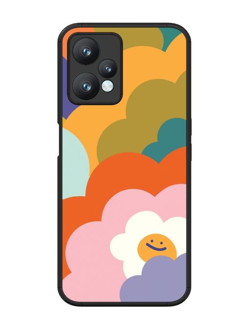 Happy Flower Power Glossy Soft Edge Case for Realme 9 Pro (5G) Chachhi