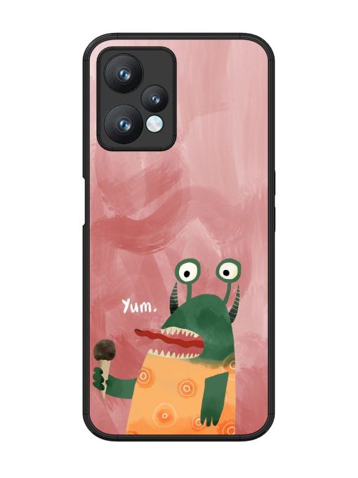 Hungry Monster Glossy Soft Edge Case for Realme 9 Pro (5G) Chachhi