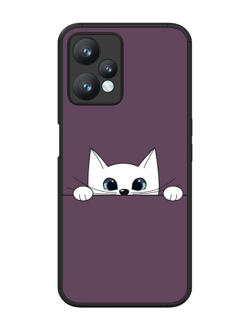 Peek-A-Boo Kitty Glossy Soft Edge Case for Realme 9 Pro (5G) Chachhi